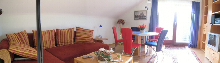 gerumiges und komfortables Wohnzimmer